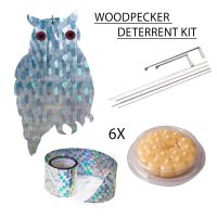 Woodpecker Deterrent Kit - includes Smell & Optical Deterrents