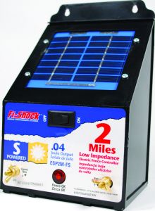 Solar Charger unit, for electric bird shock track