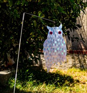 Holographic Bird Scare Guardian Owl