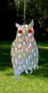 Holographic Owl Bird Deterrent with Swivel Bracket