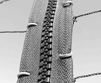 Net Zipper - 6' length